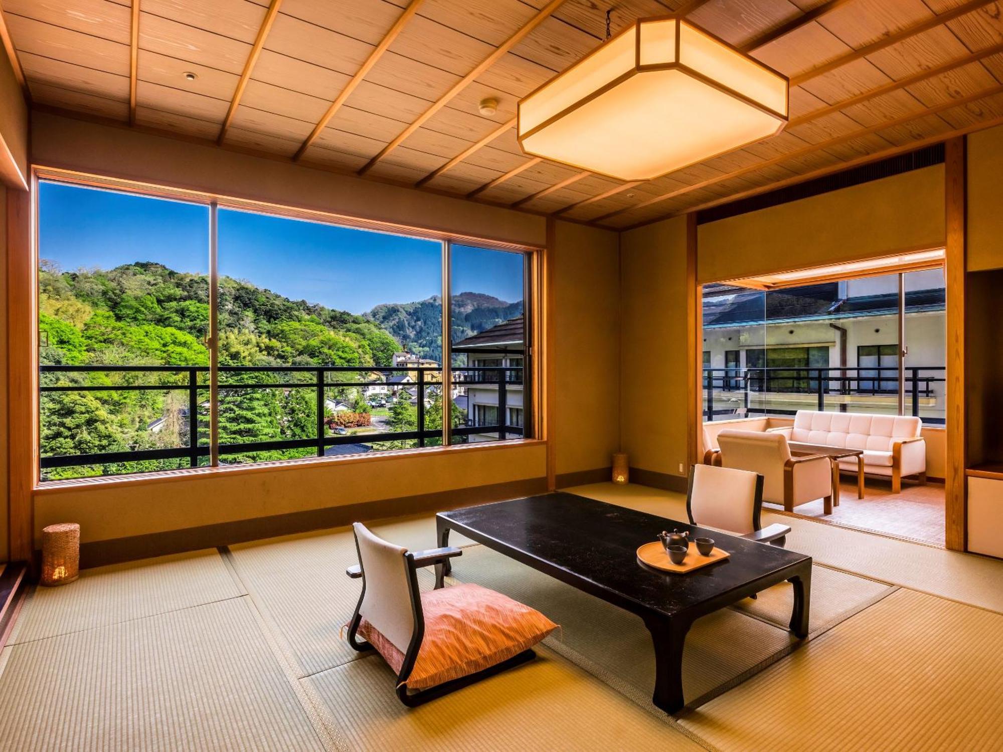 Ooedo Onsen Monogatari Premium Saiki Bekkan Misasa الغرفة الصورة